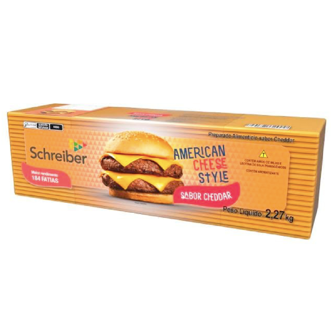 Queijo Cheddar Processado Schreiber