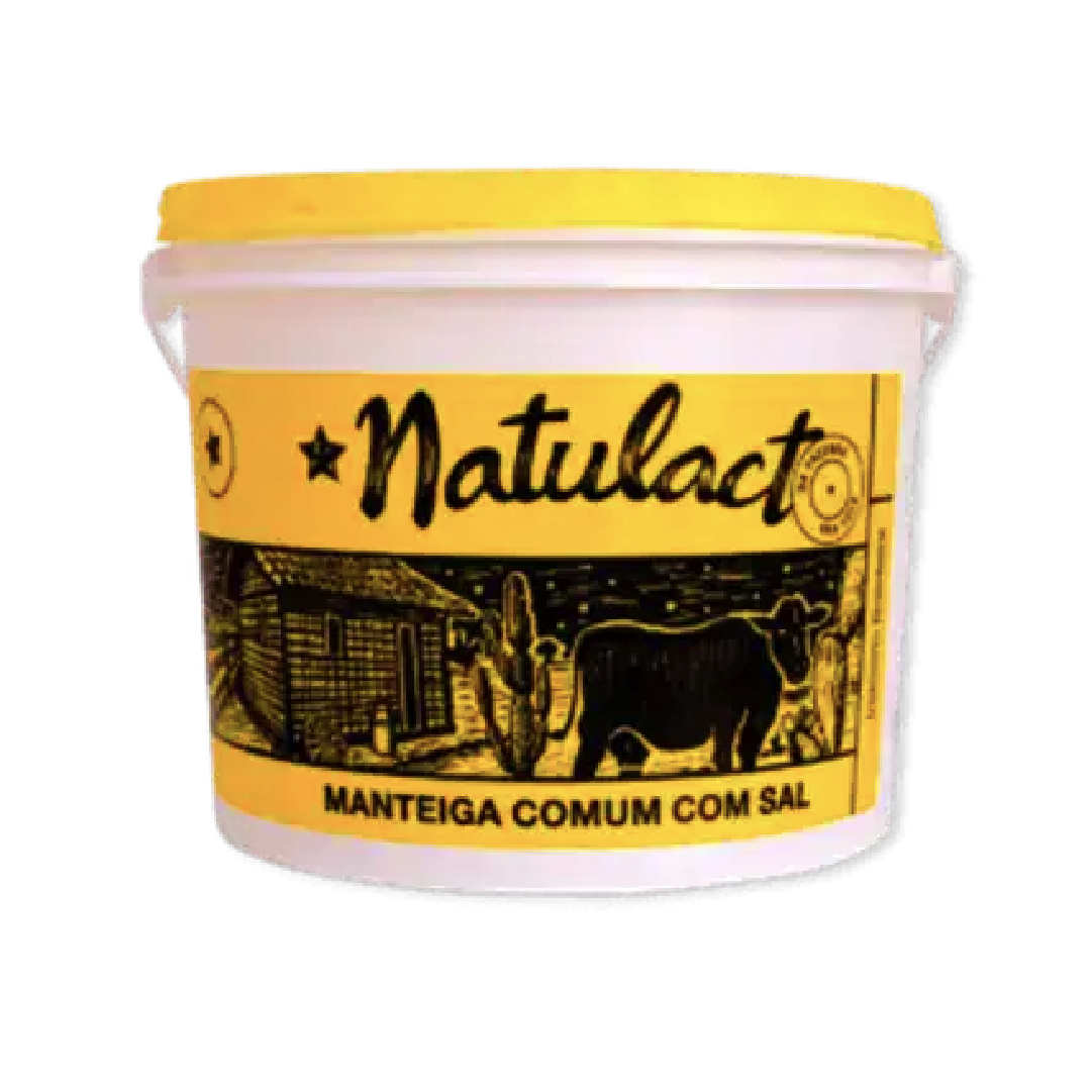 Manteiga de Balde 3,5 kg Natulact